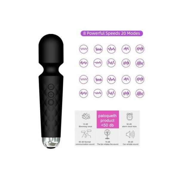 MAGIC WAND VIBRATOR (RECHARGEABLE) - Image 2