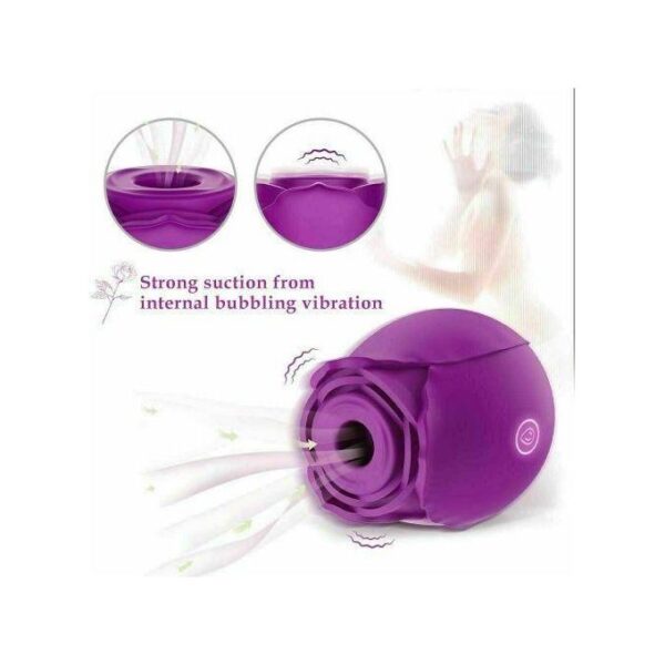ROSE VIBRATOR FOR WOMEN (CLIT AND NIPPLE SUCKER) - Image 7