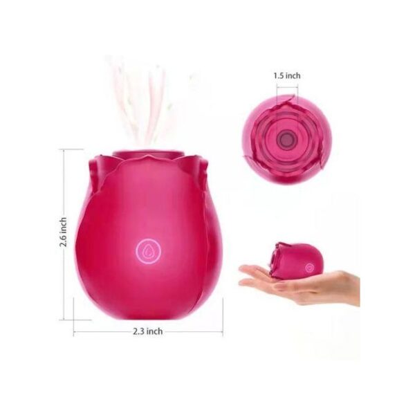 ROSE VIBRATOR FOR WOMEN (CLIT AND NIPPLE SUCKER) - Image 2